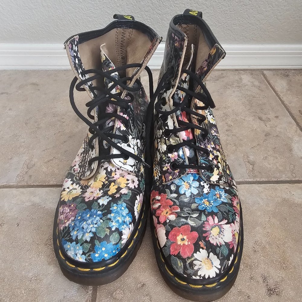 Dr Martens Sienna Miller 90's Floral RARE VINTAGE
